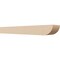 Ekena Millwork 6in. W x 4in. H x 36in. L Durham Woodgrain TimberThane Rafter Tail, Primed Tan RFTUR06X04X36DURRCPR - alternate 1